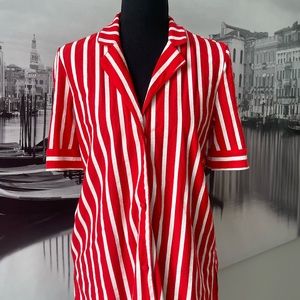 Zara stripped blouse